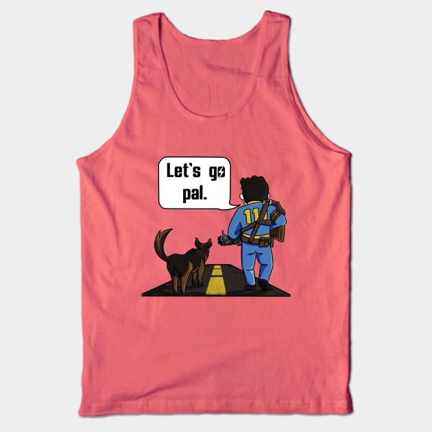 The Lonesome Road Tank Top by KingVego